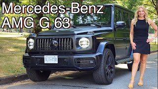 2023 MercedesBenz AMG G 63 review  The ultimate status vehicle [upl. by Billi]