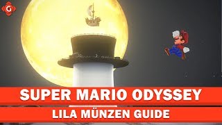 Super Mario Odyssey Alle Sammelobjekte lila Münzen  Hutland  Collectible Locations Guide [upl. by Haridan]