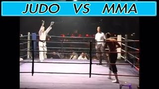 JUDO VS MMA  MMA Fight [upl. by Airekat713]