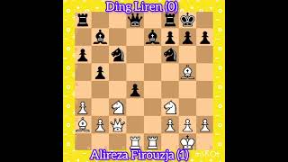 Alireza Firouzja vs Ding Liren  Tata Steel Masters 2024 chess [upl. by Lazaruk682]