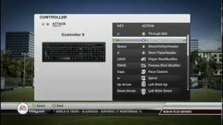 Fifa 12  How to change your controls PC [upl. by Lleraj]