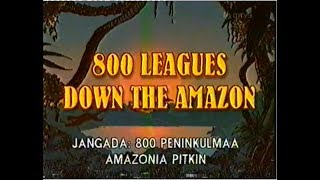 Jules Vernes Amazing Journeys 800 Leagues down the amazon  finnish subtitles [upl. by Hera]