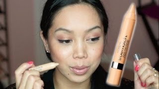 NEW Loreal super blendable concealer crayon First Impression Review  itsjudytime [upl. by Itsyrc]