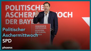 Politischer Aschermittwoch der SPD am 140224 [upl. by Esaele]