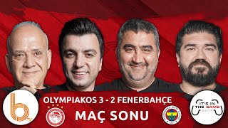 Olympiakos 32 Fenerbahçe Konferans Ligi Maç Sonu  Bışar Özbey Rasim Ozan Ahmet Çakar Ümit Özat [upl. by Mcgruter]