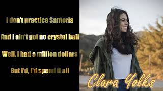 Santeria lyrics cover  Clara Yolks [upl. by Enerod]