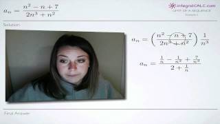 Finding the Limit of a Sequence Example 2 KristaKingMath [upl. by Barron]