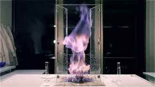 Cannon fire  ethanol combustion demonstration [upl. by Tebor]