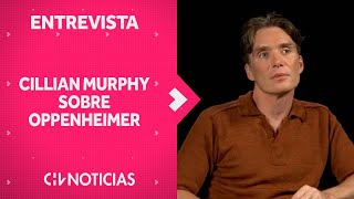 EXCLUSIVO  Cillian Murphy sobre Oppenheimer en CHV Noticias quotSiento que es más que una películaquot [upl. by Eenafit]