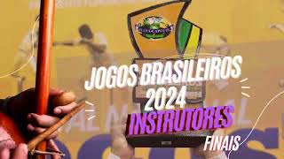 JOGOS BRASILEIROS 2024 ABADÁ CAPOEIRA CAT INSTRUTORES ROXAROXAampMARROM [upl. by Litnahs]