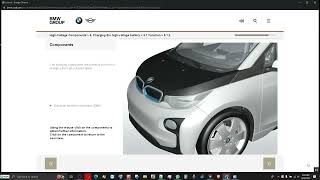 BMW i3 High voltage components [upl. by Ekyt]