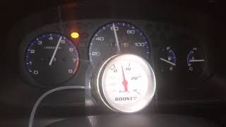 99 Civic Turbo D16Y7 5psi STOCK tune with 240cc Injectors [upl. by Allesiram349]