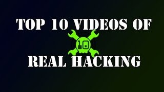 Top 10 real hacking videos [upl. by Piero574]