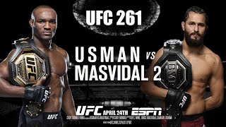 Kamaru Usman VS Jorge Masvidal 2 Promo [upl. by Omland]