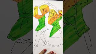 Garba fun enjoy garba satisfying trending trend shortsfeed shorts [upl. by Binnie681]