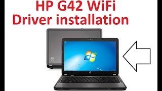 How to install Wireless Driver in HP G42 Laptop Step By Step [upl. by Cash]