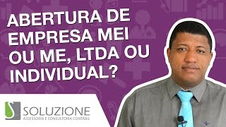 Abertura de Empresa MEI ou ME e EPP  Como Abrir uma empresa LTDA  Individual EIRELI Micro Empresa [upl. by Fisher885]