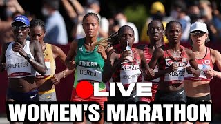 Live Womens Marathon at the Paris 2024 Olympics [upl. by Anigar]