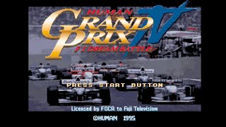 Intro Human Grand Prix IV Dream Battle sur SNES [upl. by Bullis]