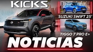 Nissan Kicks 2025 👀🇯🇵 el nuevo Suzuki Swift y más  Noticias [upl. by Brunk683]