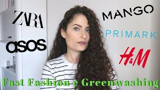 QUESTI BRAND VI STANNO INGANNANDO  Greenwashing e Fast Fashion [upl. by Roede494]