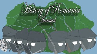 History of Romania  Animated Countryballs [upl. by Howey312]