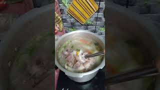 The Mukbang Pata Baboy Spicy soup Recipe Philippines [upl. by Corbet]