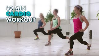 30Minute Cardio  The CafeMom Studios Workout [upl. by Kippy]