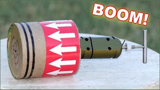 💣Camping TRIP ALARMS using oversized powder loads [upl. by Iclehc]