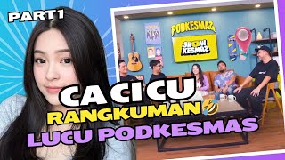 KETIKA ECA BINTANG TAMU DISITU ABANG SURYA PENUH EMOSI 🤣 suryainsomnia eca PodkesmasChannel [upl. by Aketal]