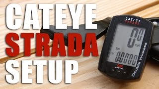 How to Setup a Cateye Strada Double Wireless Computer [upl. by Pillihpnhoj]