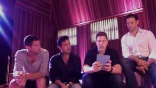 Il Divo  Interview Ustream 20130607 [upl. by Elatia]