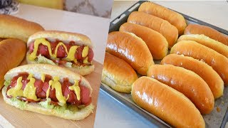 Ã‡OCUKLARINIZA YAPABÄ°LECEÄžÄ°NÄ°Z EN YUMUÅžAK VE LEZZETLÄ° TOST VE SANDVÄ°Ã‡ EKMEÄžÄ°HOT DOG RECÄ°PE [upl. by Edelstein]