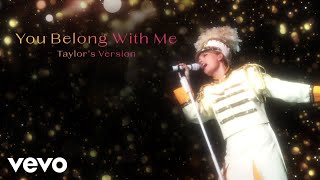 Taylor Swift  You Belong With Me Taylors Version Lyric Video [upl. by Nidorf]