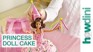 Birthday Cake Ideas How to make a princess doll birthday cake [upl. by Sigsmond]