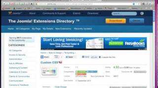 Joomla Custom CSS Module [upl. by Watts]