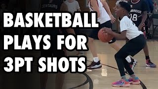 Best Basketball Plays For Teams That Can Shoot The Basketball [upl. by Acissj]