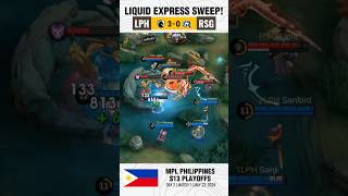 Revamp Liquid Echo sweep RSG PH in MPL PH S13 Playoffs LPH VS RSG Liquid Echo vs RSG Philippines [upl. by Leigha308]