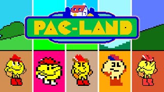 PacLand  Versions Comparison  Arcade NES C64 CPC Amiga Atari ST TurboGrafx16 MSX and more [upl. by Sivrahc]