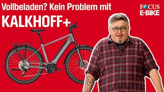 Mit diesem EBike von Kalkhoff fühlen sich 170 Kg Gesamtgewicht super leicht an [upl. by Idnahc755]