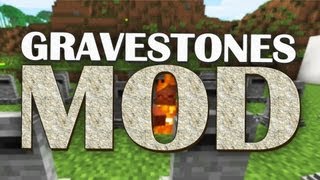 Graveyards in Minecraft  Subarakis Gravestone Mod Showcase [upl. by Ahsier]