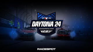 2024 iRacing 24 Hours of Daytona Powered By VCO  Hours 712  Part 2 [upl. by Ttocserp]