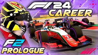 F1 24 CAREER MODE Part 0 Our Journey to F1 Full F2 Story Prologue Playthrough [upl. by Travax]