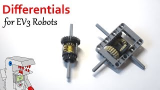 Differentials  Why are they so Important for EV3 Robots [upl. by Ellenod]