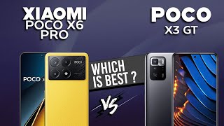 Xiaomi Poco X6 Pro VS Xiaomi Poco X3 GT  Full Comparison ⚡Which one is Best [upl. by Ittocs]