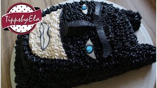 Batman cake How To Anleitung Batman Torte  TippsbyEla [upl. by Cleres]