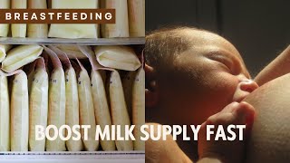 How to ACTUALLY Increase Your Milk Supply [upl. by Lentha163]