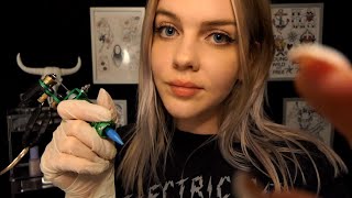 ASMR RP 🖤 Séance de Tatouage Réaliste [upl. by Coombs]