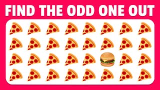 Find the ODD One Out  Emoji Quiz  Easy Medium Hard Impossible [upl. by Yecal267]