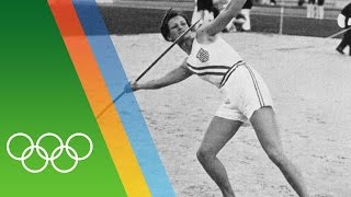 Babe Didrikson at Los Angeles 1932  Epic Olympic Moments [upl. by Elletsirhc409]